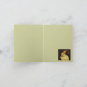 Nonnie de peep bedankt je notiecard (Binnen)