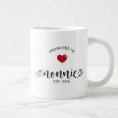 Nonnie Established New Grandmother Gift Grote Koffiekop (Rechts)