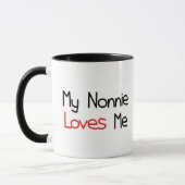 Nonnie houdt van me mok (Links)