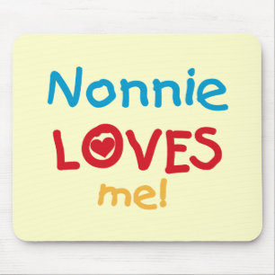 Nonnie Loves Me T-shirts en geschenken Muismat