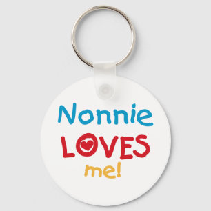 Nonnie Loves Me T-shirts en geschenken Sleutelhanger