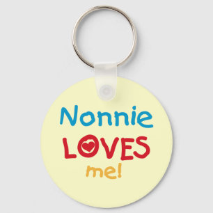 Nonnie Loves Me T-shirts en geschenken Sleutelhanger