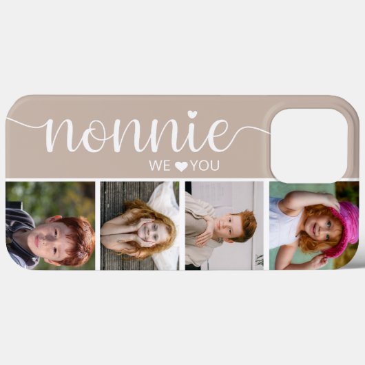 Nonnie We houden van je foto Case-Mate iPhone Case (Achterkant (horizontaal))
