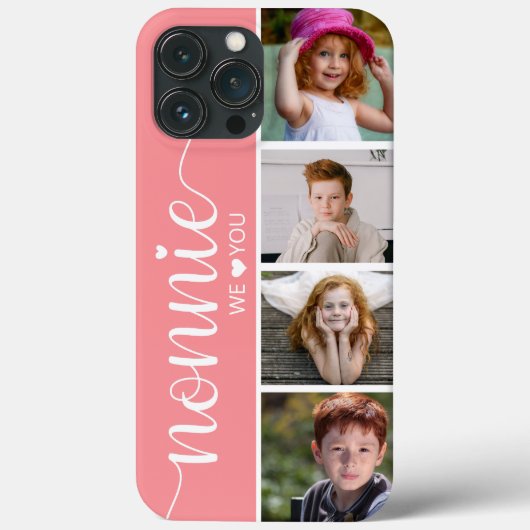 Nonnie We Love You Foto Case-Mate iPhone Case (Achterkant)