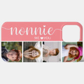 Nonnie We Love You Foto Case-Mate iPhone Case (Achterkant (horizontaal))