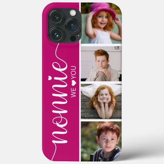 Nonnie We Love You Foto Case-Mate iPhone Case (Achterkant)