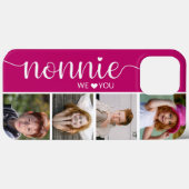 Nonnie We Love You Foto Case-Mate iPhone Case (Achterkant (horizontaal))