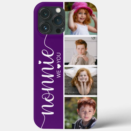 Nonnie We Love You Foto Case-Mate iPhone Case (Achterkant)