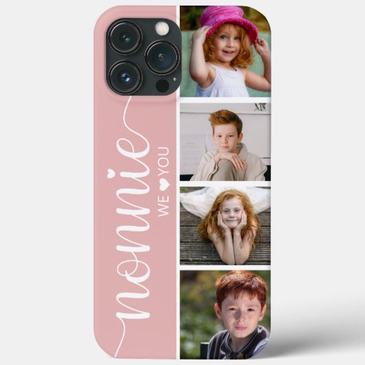Nonnie We Love You Foto Case-Mate iPhone Case (Achterkant)