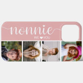 Nonnie We Love You Foto Case-Mate iPhone Case (Achterkant (horizontaal))