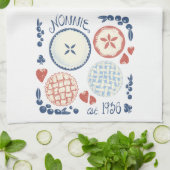 Nonnie's theedoek (Gevouwen)