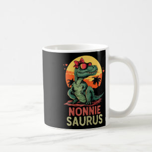 Nonniesaurus Dino Dinosaur Nonnie-saurus T-rex Fun Koffiemok