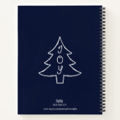 Nonni's Italiaanse kerstkoekjesrecepten Notitieboek (Achterkant)