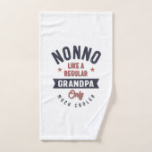 Nonno als een gewone opa slechts veel koeler handdoek (Handdoek)