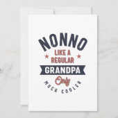 Nonno als een gewone opa slechts veel koeler kaart (Voorkant)