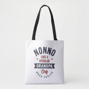 Nonno als een gewone opa slechts veel koeler tote bag