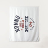 Nonno als een gewone opa slechts veel koeler wandkleed (Voorkant)