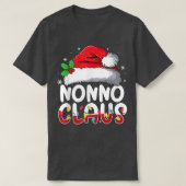 Nonno Claus Matching Family Pajamas Funny Christma T-shirt (Design voorkant)
