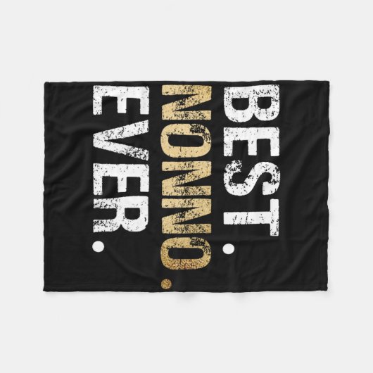 Nonno Gift Van Kleindochter Kleinzoon Beste Nonno Fleece Deken (Voorkant (Horizontaal))