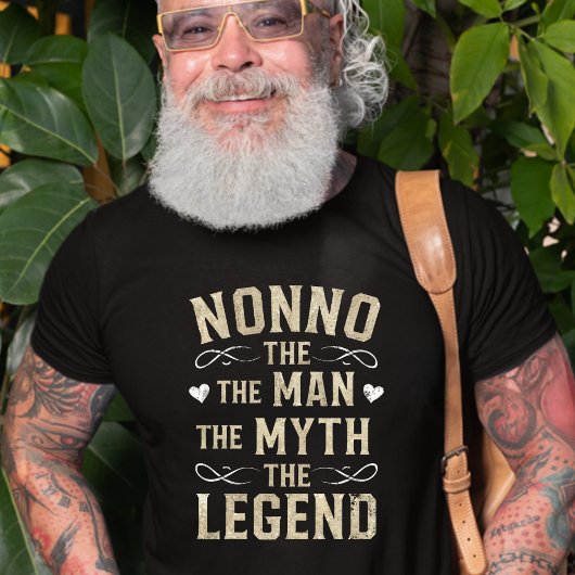 NONNO| Het Man De mythe De legende Vaderdag T-shirt