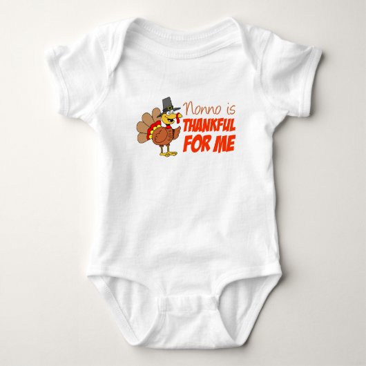 Nonno is dankbaar voor mij romper (Voorkant)