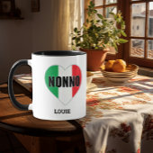 NONNO Italiaanse Mok Vlaggenhartslag