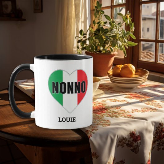 NONNO Italiaanse Mok Vlaggenhartslag
