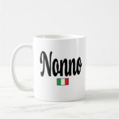 Nonno Italiaanse Vlag Mok - Opa Oude Vader (Links)