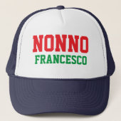 Nonno Personalized Trucker Hat Pet (Voorkant)