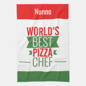 Nonno - 's Werelds Beste Pizza Chef Theedoek (Verticaal)