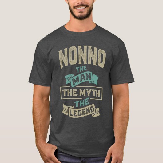 nonno the myth the legend t-shirt (Voorkant)
