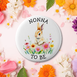 Nonno to be | Baby shower met Woodland-thema Ronde Button 5,7 Cm