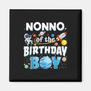 Nonno van de Verjaardag Jongen Astronaut Family Sp Magneet