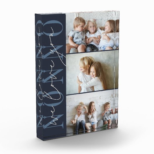 Nonno we houden van je 3 fotoblokken (Links)