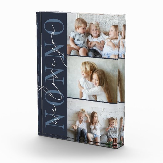 Nonno we houden van je 3 fotoblokken (Rechts)