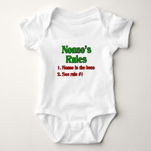 Nonno's (Italiaanse grootvader) Regels Romper