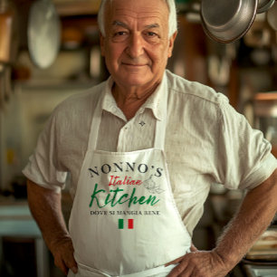 Nonno's Italiaanse Keuken Schort - Dove Si Mangia 