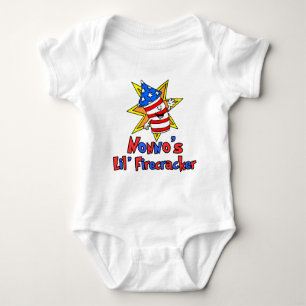 Nonno's kleine Firecracker Romper
