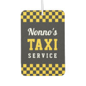Nonno's Taxi Service | Cute Grandpa Gift Luchtverfrisser (Voorkant)