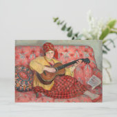 Nono à la Guitare | Henri Lebasque (Staand voorkant)