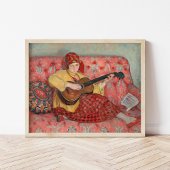 Nono à la Guitare | Henri Lebasque Poster