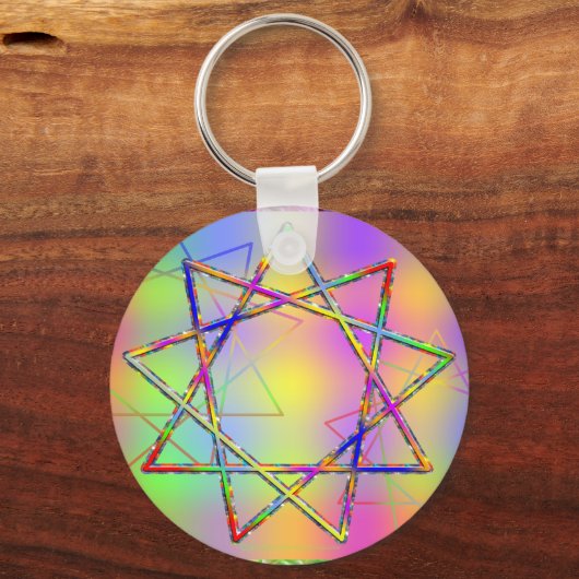 Nonogram Chakra Sleutelhanger (Voorkant)