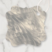 nonpareil kelpie antique gold : tissue paper bedankjes labels (Achterkant)