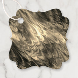 nonpareil kelpie antique gold : tissue paper bedankjes labels