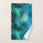 nonpareil kelpie blauwgroen : bad handdoek (Handdoek)