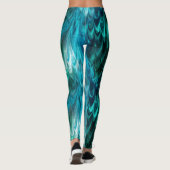 nonpareil kelpie blauwgroen : leggings (Achterkant)