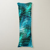 nonpareil kelpie blauwgroen : lichaamskussen (Voorkant Verticaal)