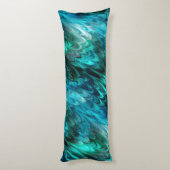 nonpareil kelpie blauwgroen : lichaamskussen (Achterkant (Verticaal))