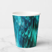 nonpareil kelpie blauwgroen : papieren bekers (Achterkant)