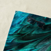 nonpareil kelpie blauwgroen : strandlaken (In situ)